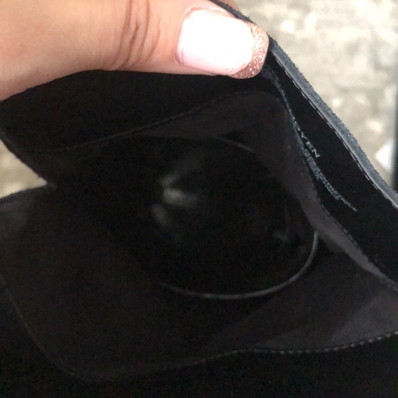 New ISAAC MIZRAHI Genuine Suede Moyen Yolanda Square Toe Over the knee boots - Picture 9 of 14